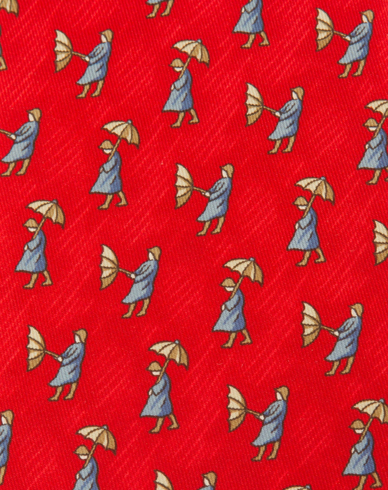 This is a wonderful and whimsical HERMES tie.