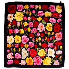Gucci Scarf with Roses