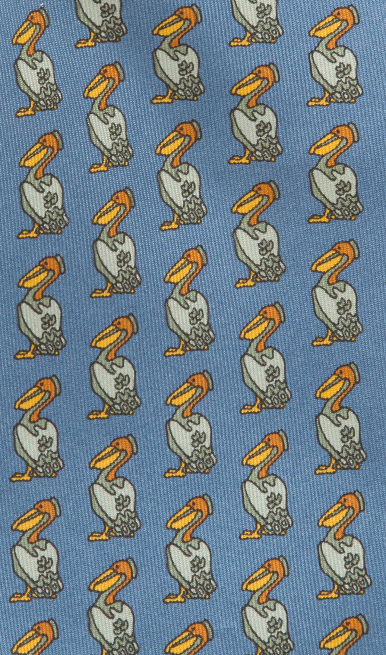 This is a great tie with a playful overall motif.