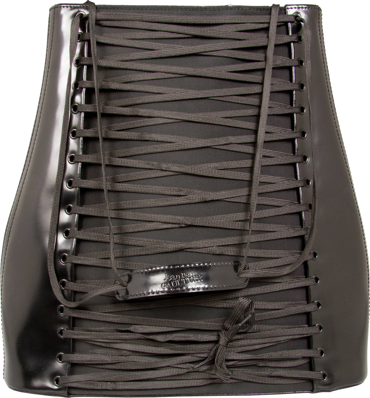 Black Jean Paul Gaultier Corset Bag