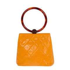 Fun CHANEL Handbag with Round Handle