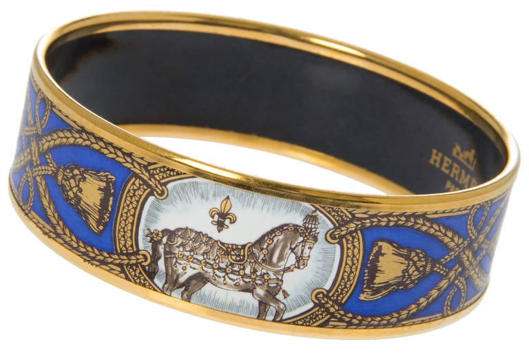 hermes blue bracelet