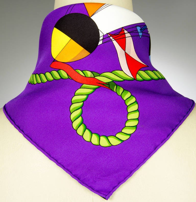 Hermes  Scarf by Loic Dubigeon Les Folies du Ciel 3