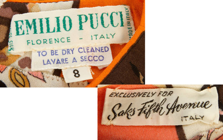Mod Vintage Emilio Pucci Dress 1