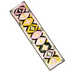 Optical Emilio Pucci Long Velvet Neck Scarf