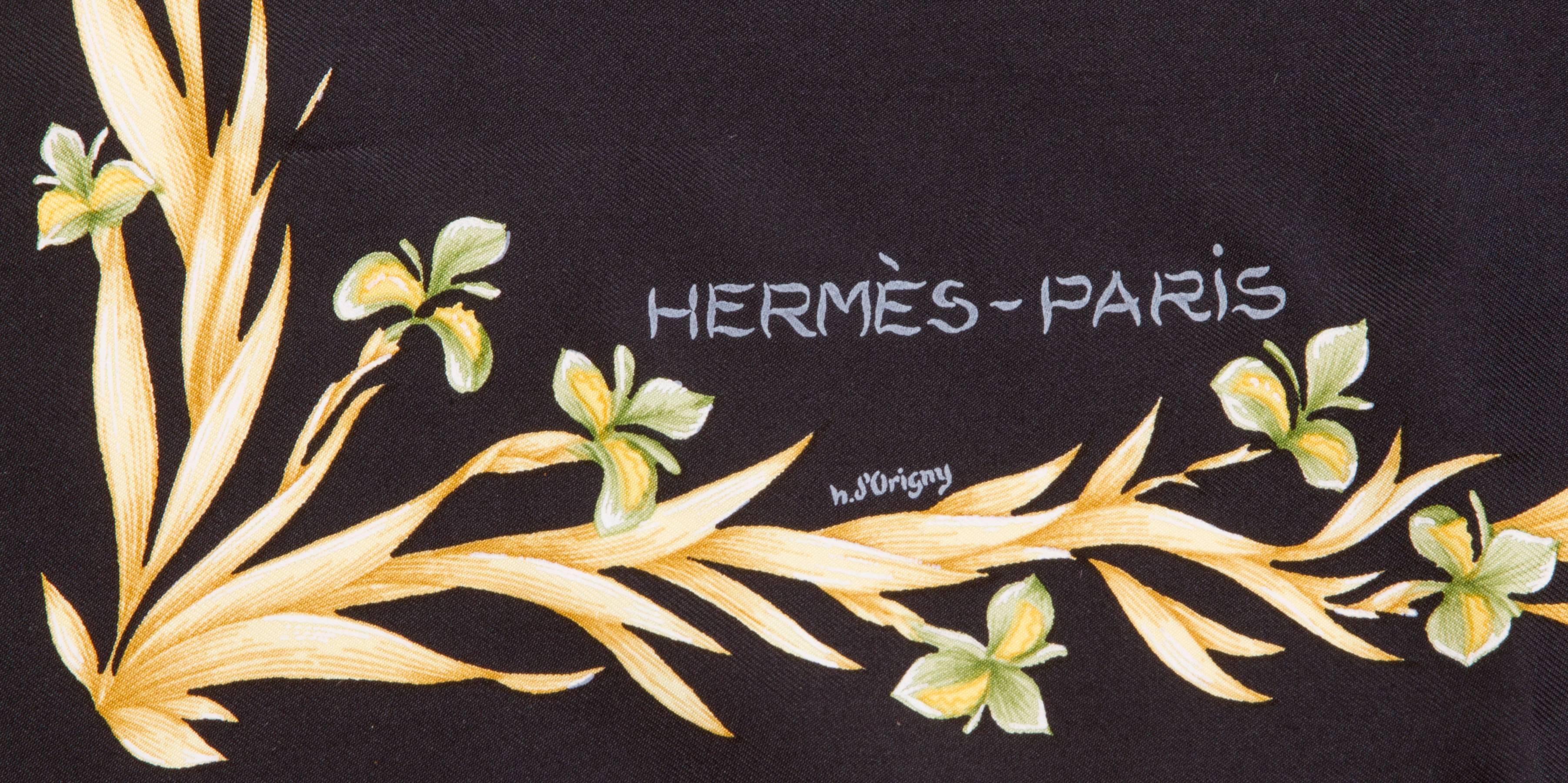 Rare Vintage Hermes Silk Scarf 