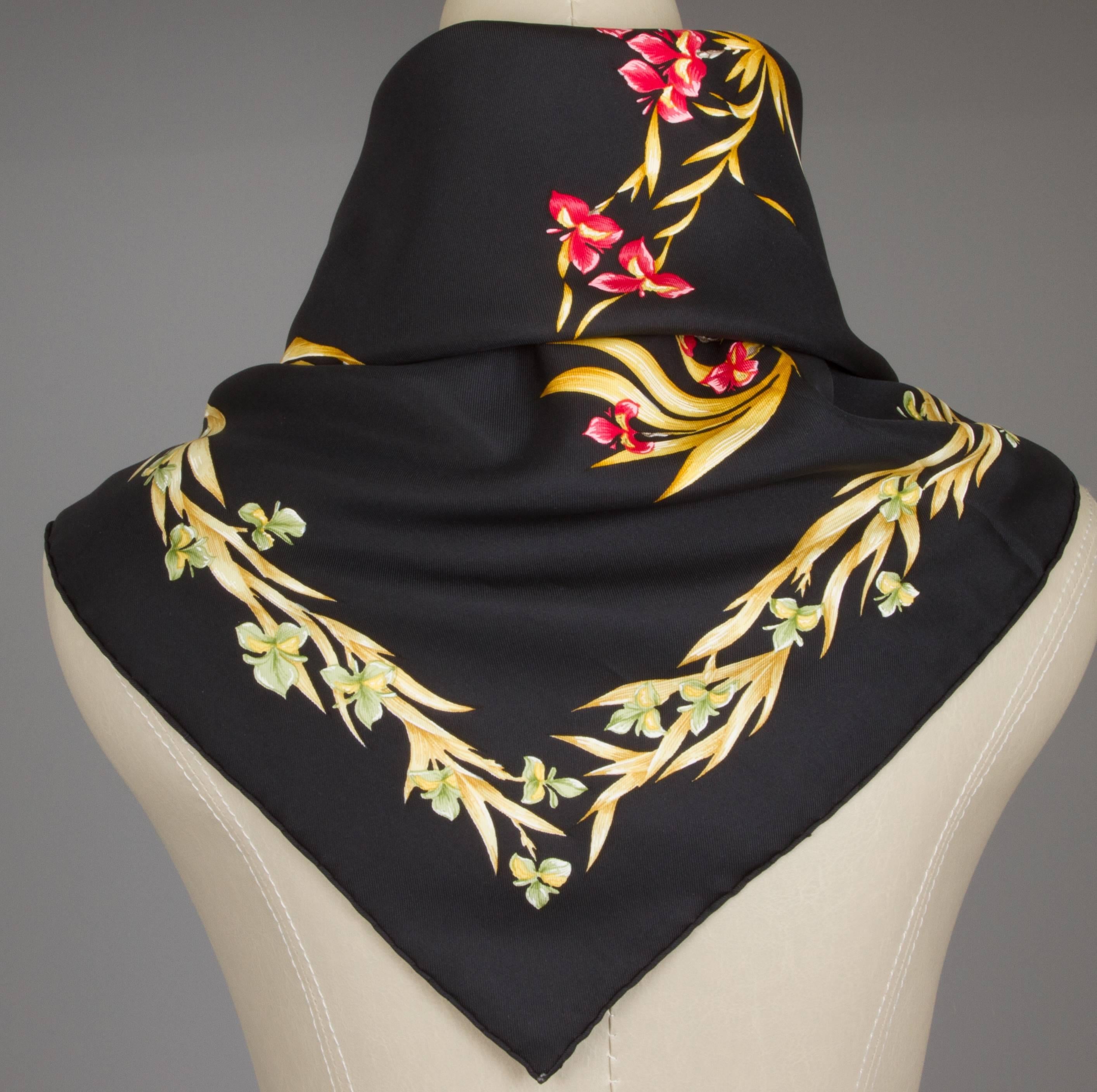 Women's Rare Vintage Hermes Silk Scarf 