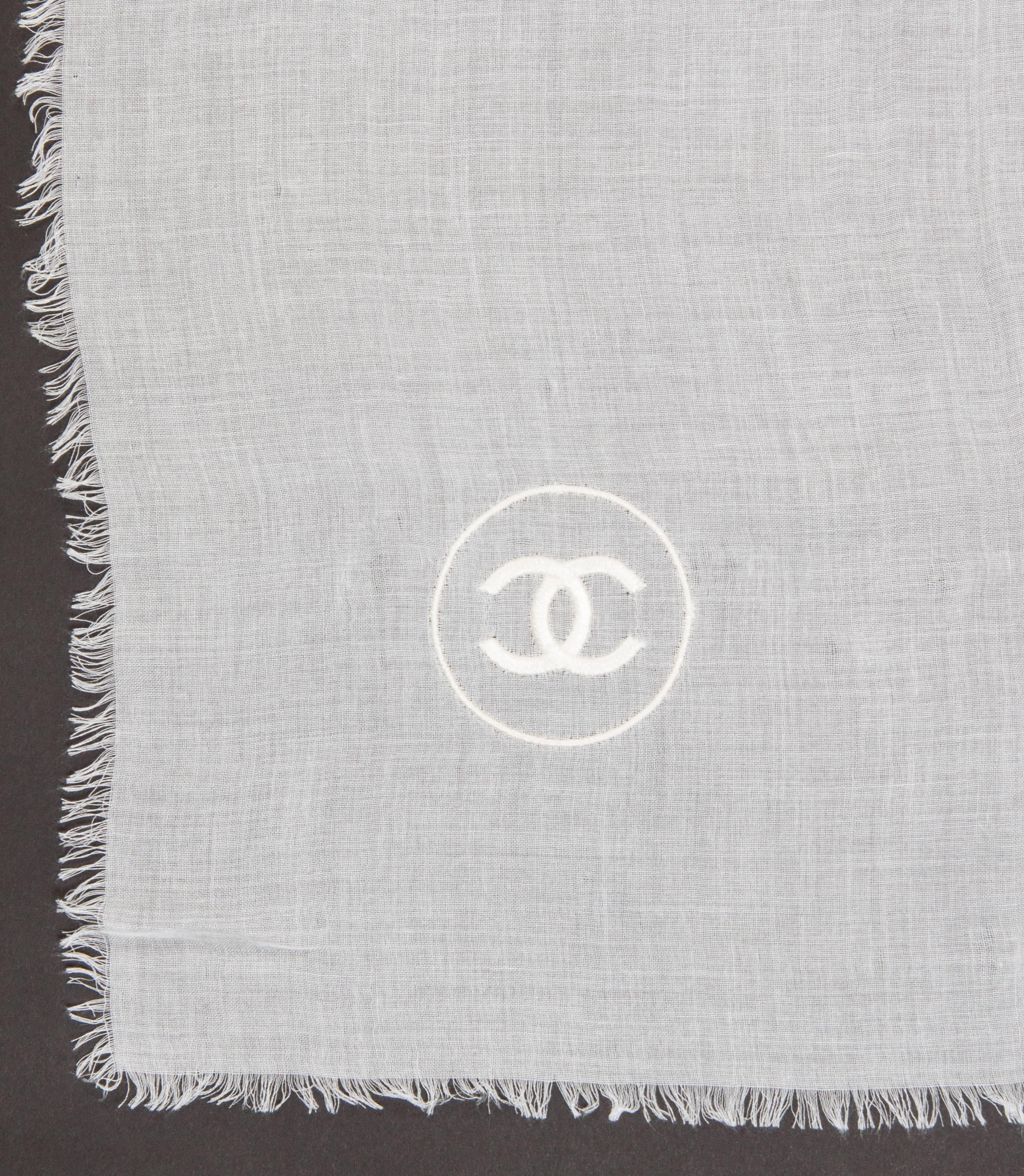 Pair of CHANEL Scarves  from the Christmas 2009 Collection 5