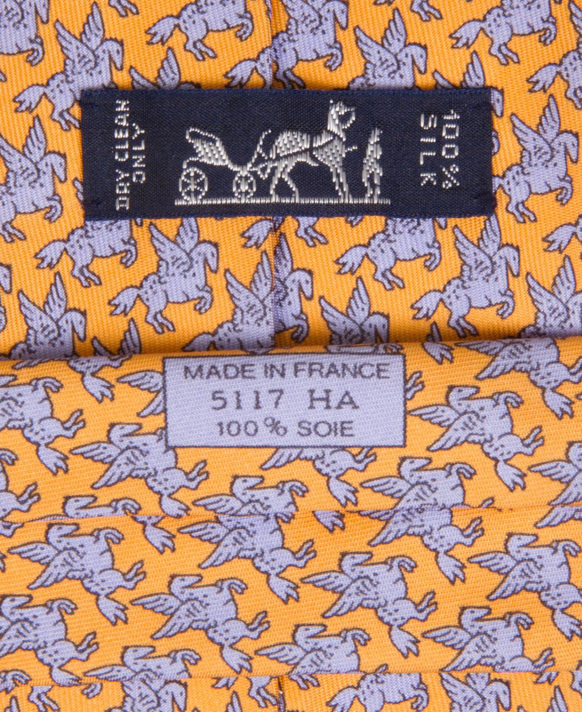 hermes pegasus tie