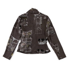 Hermes Silk Double Breasted Blouse