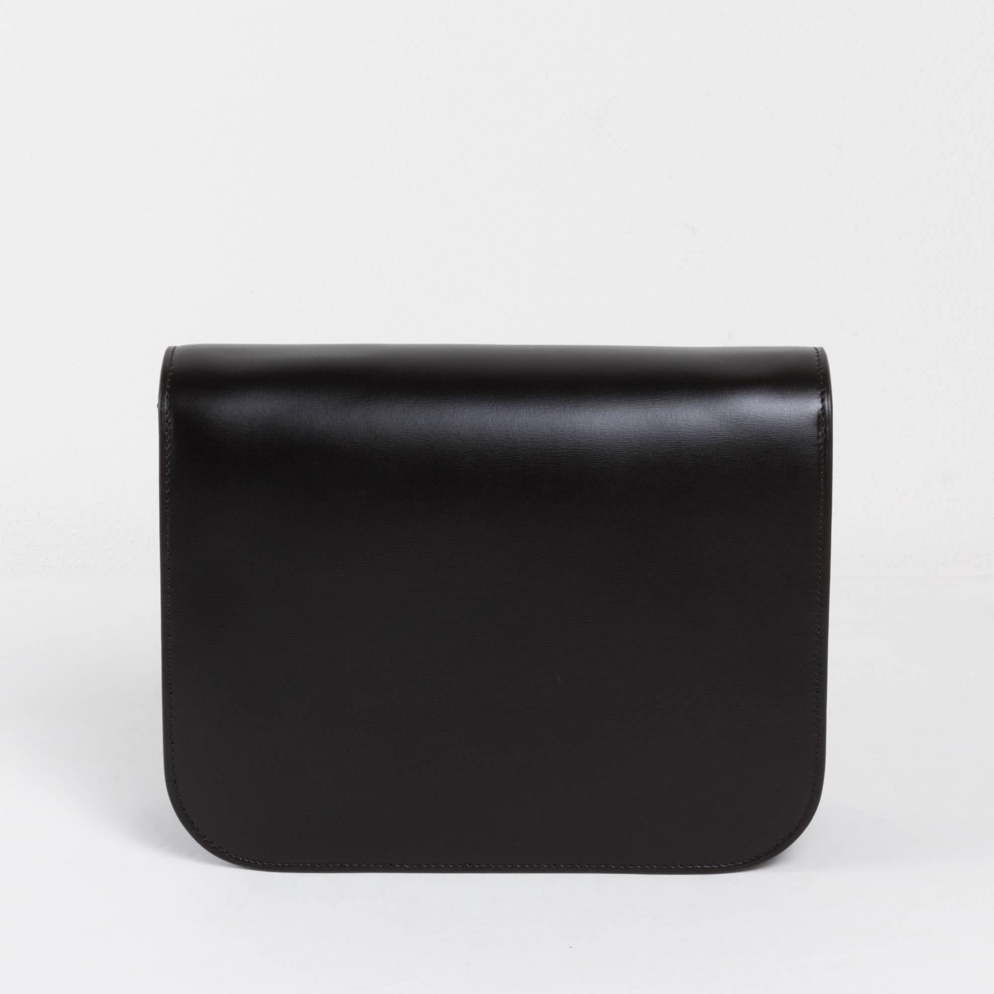 Black Céline Box Shoulder Bag New Never Worn
