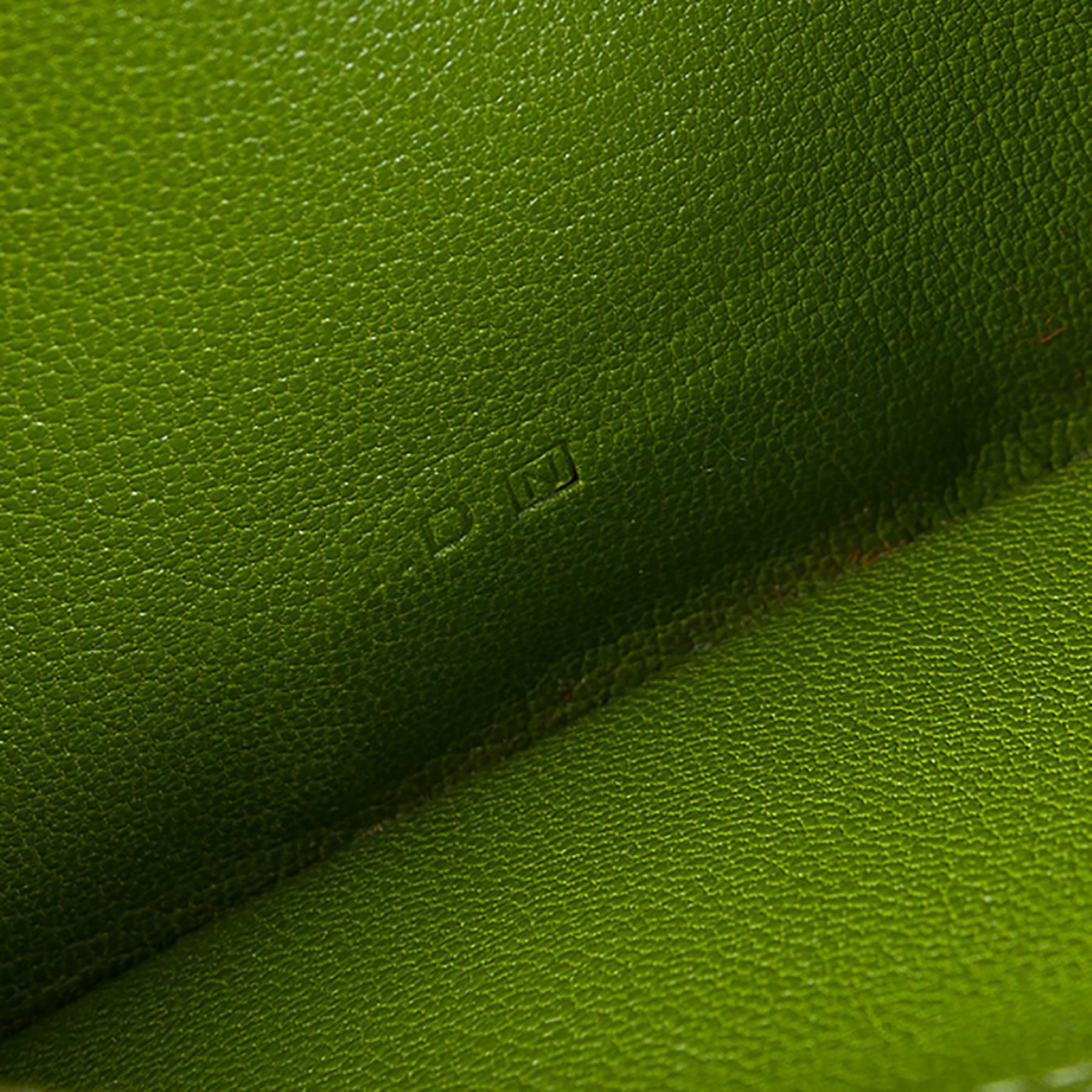 Women's or Men's Hermès Green Lizard Wallet