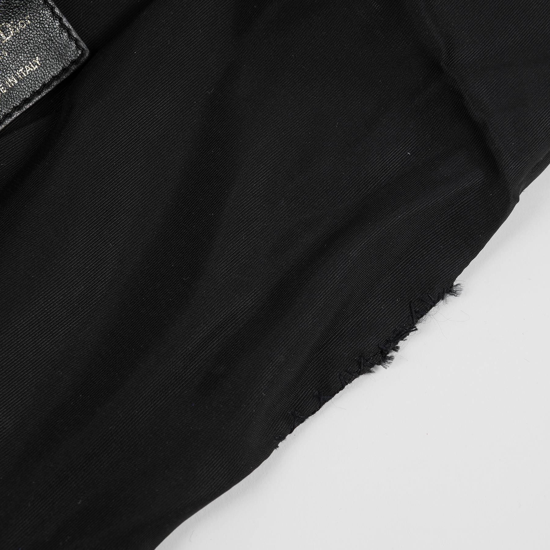 Christian Dior Black Matelasse Leather with Gold Hardwares Delice bag 6