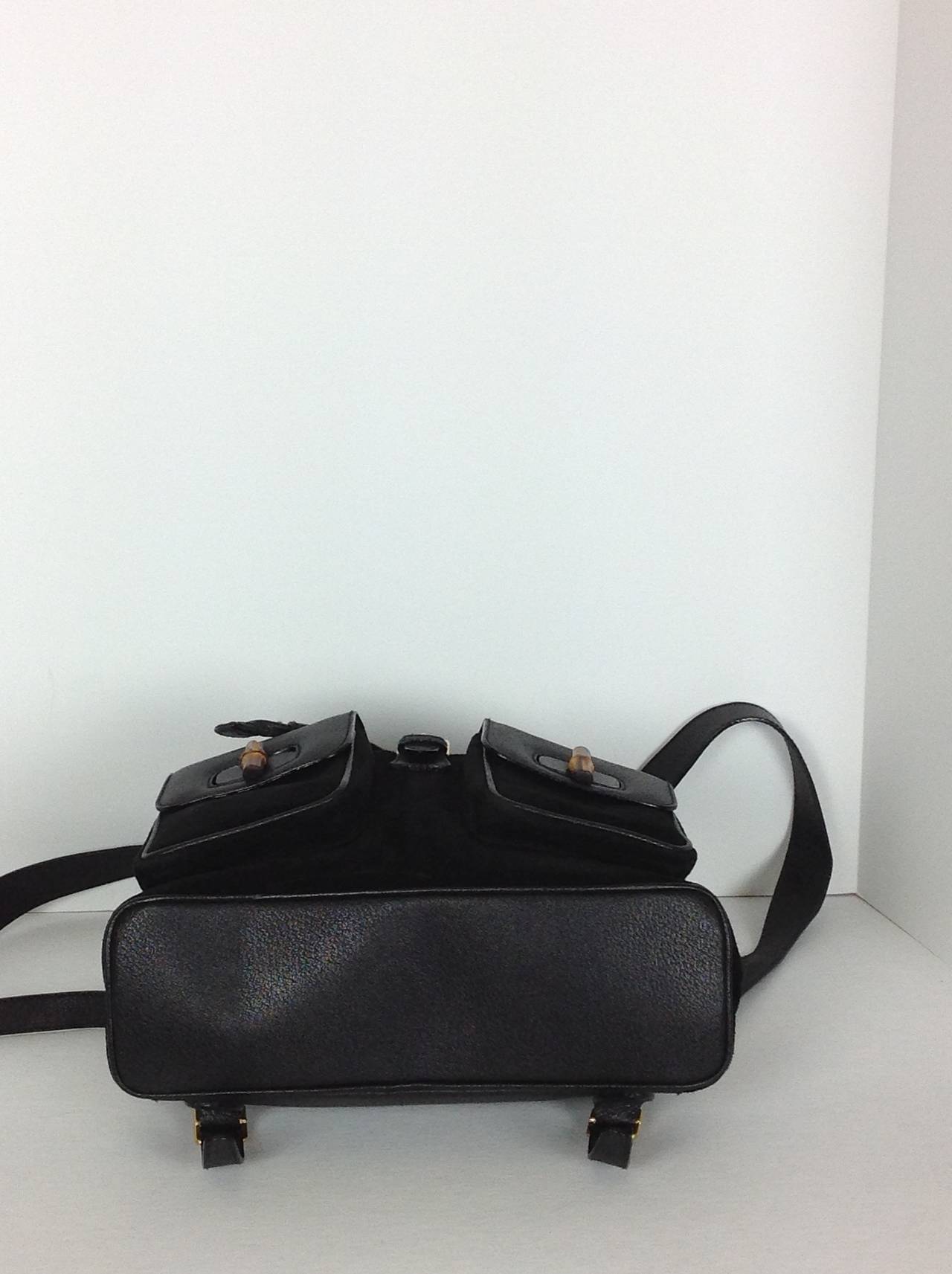 Women's Gucci bamboo backpack