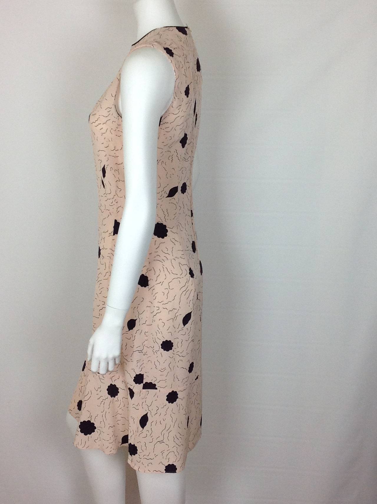 From summer 2014, Marni pink floral dress with 7 1/2