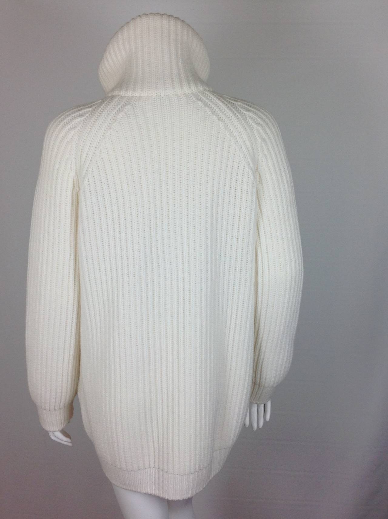 Hermes Snowball Cardigan Sweater Jacket                 size 36 1