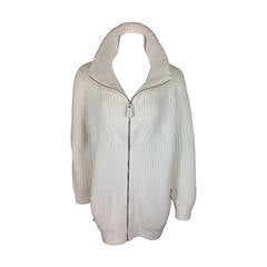 Hermes Snowball Cardigan Sweater Jacket                 size 36