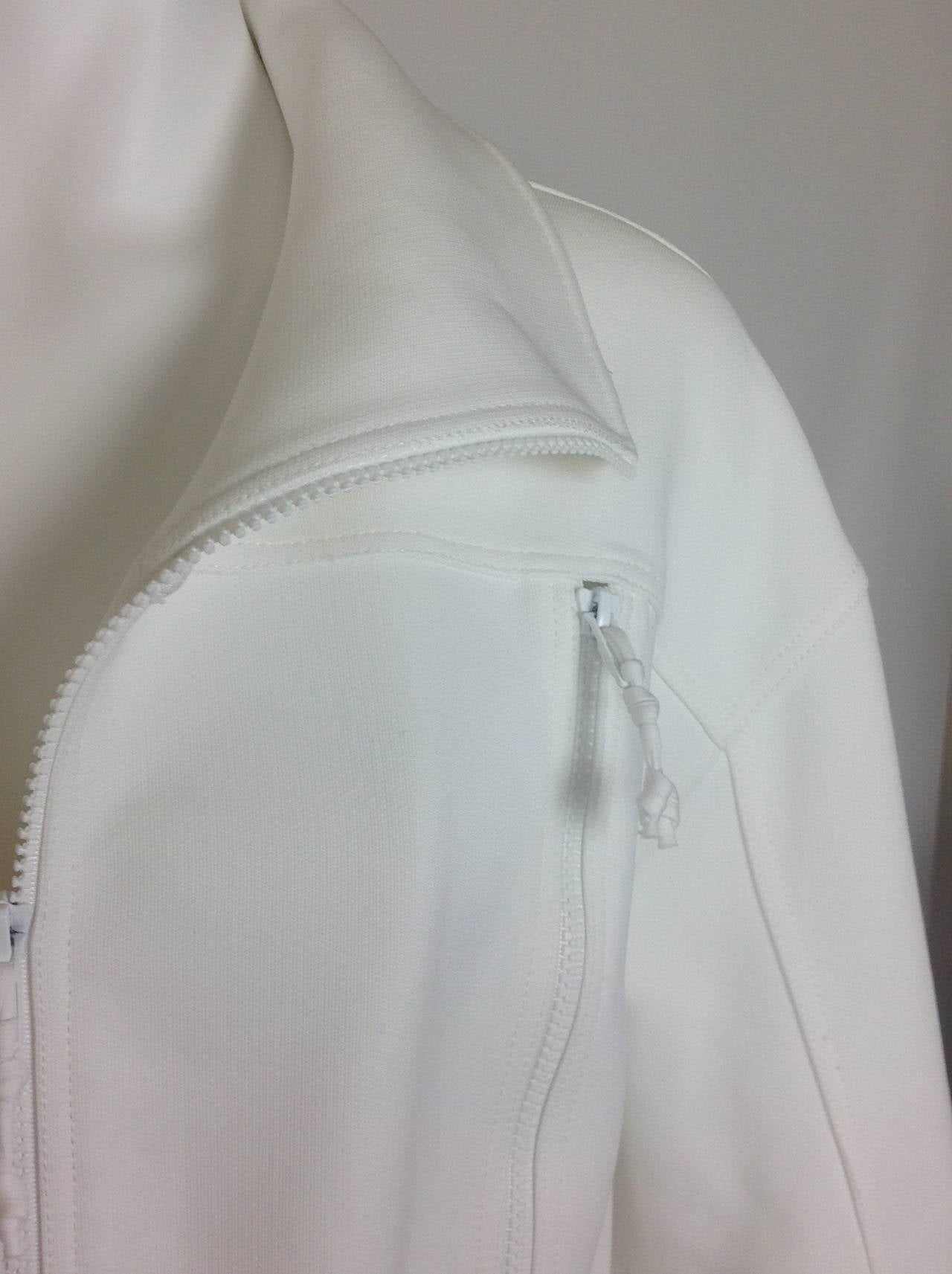 White Chado Ralph Rucci Anorak Jacket              Size M 2