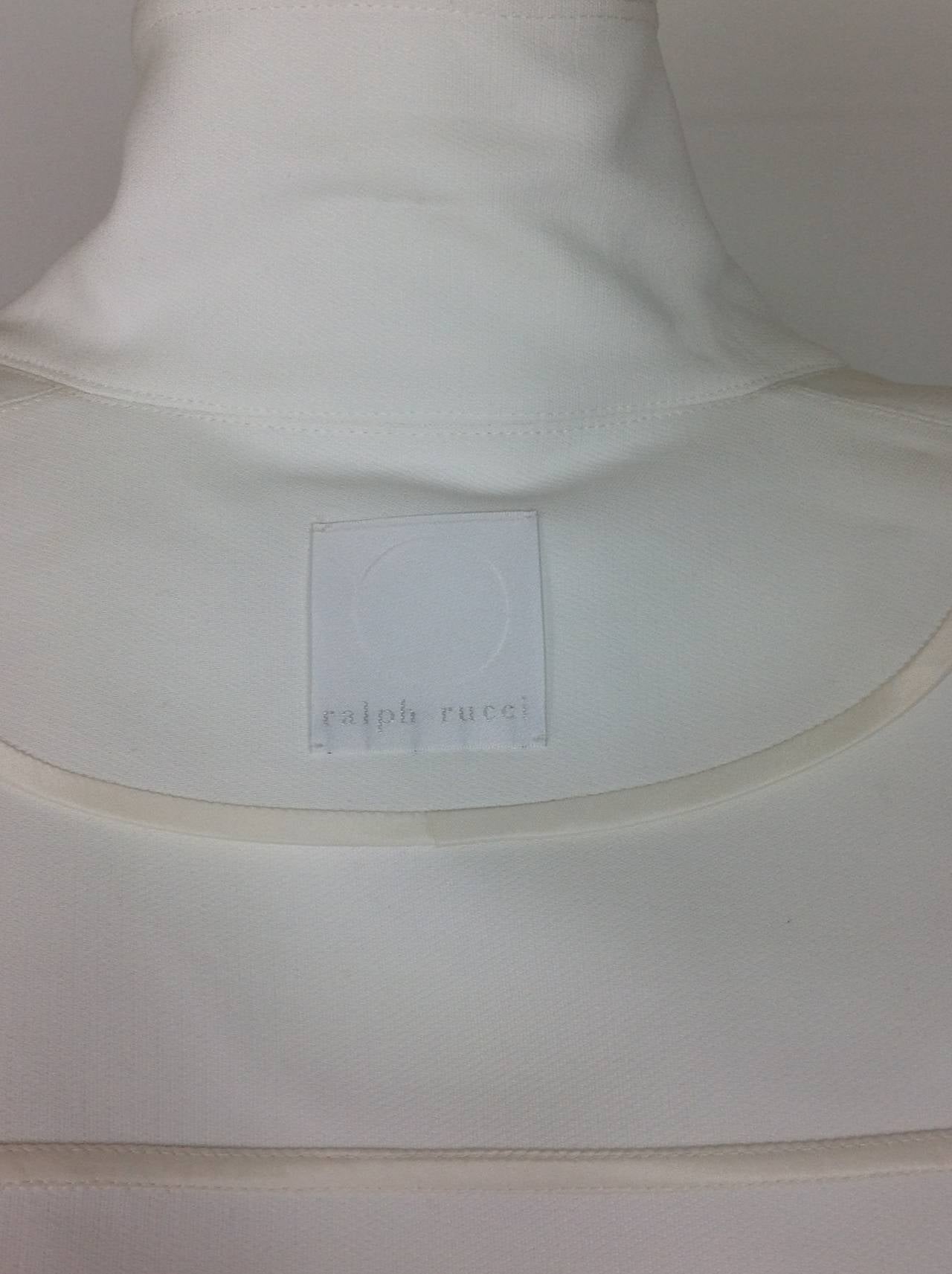 White Chado Ralph Rucci Anorak Jacket              Size M 3