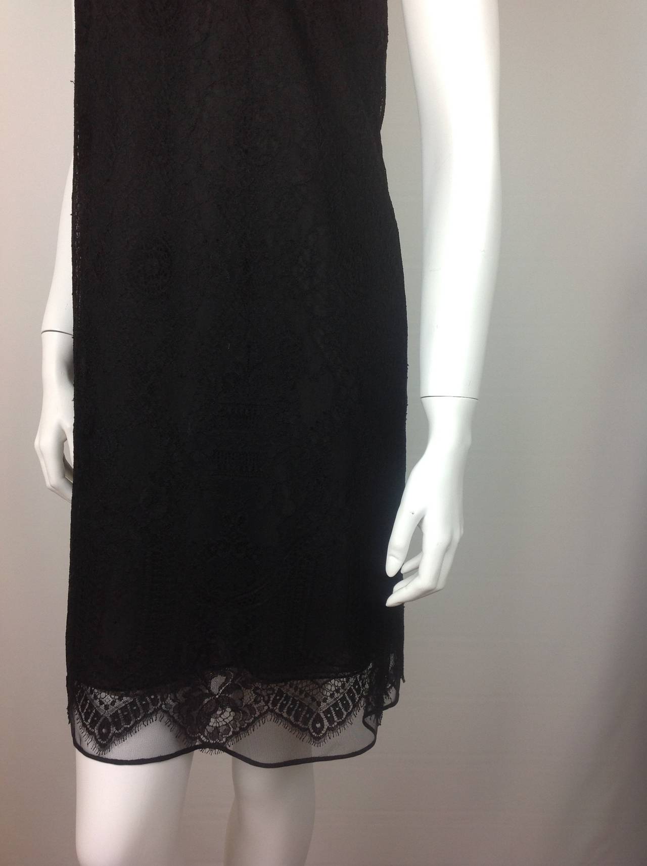 Gorgeous Ralph Rucci black lace sheath dress         Size S 3