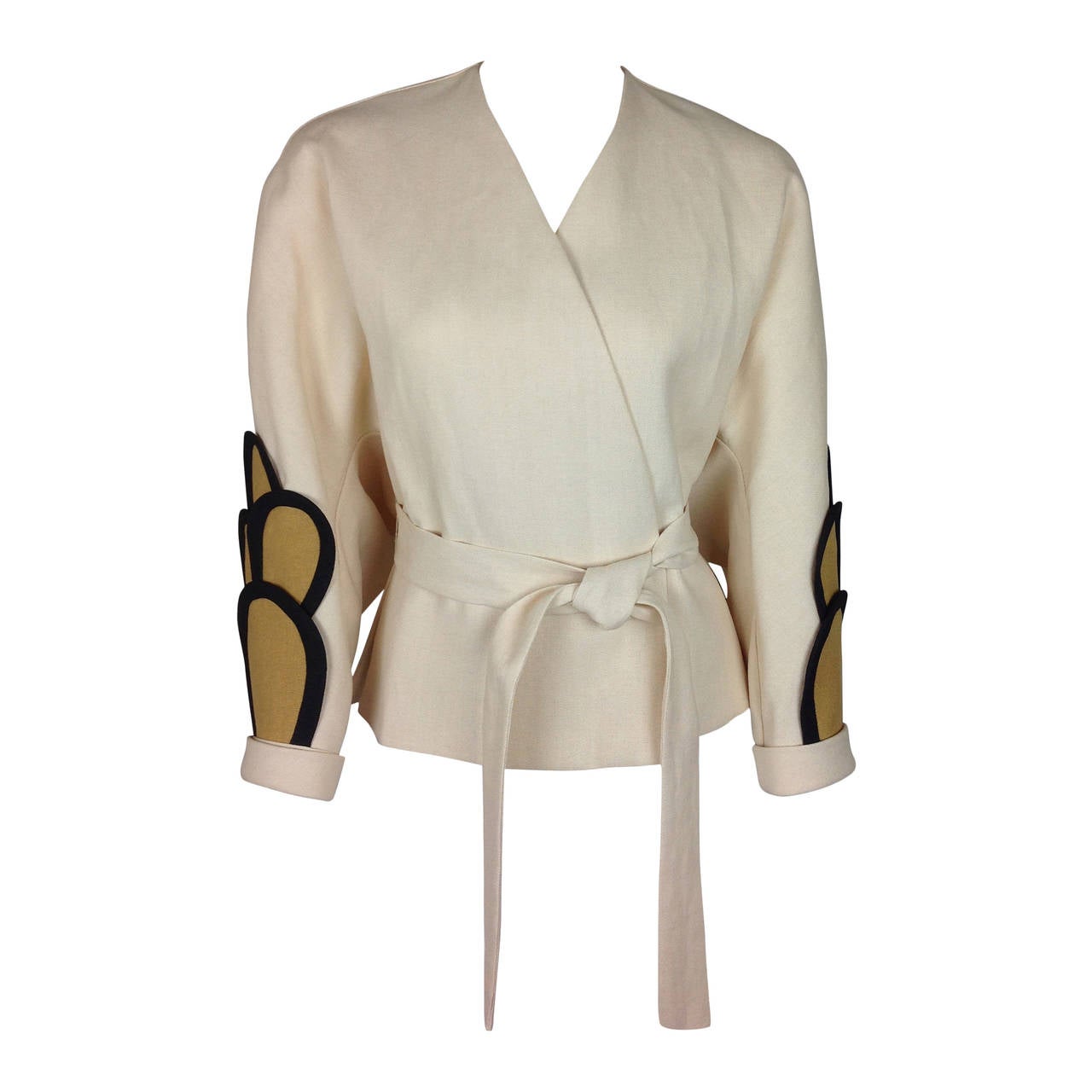 Architectural Delpozo paper/silk jacket          Sold out