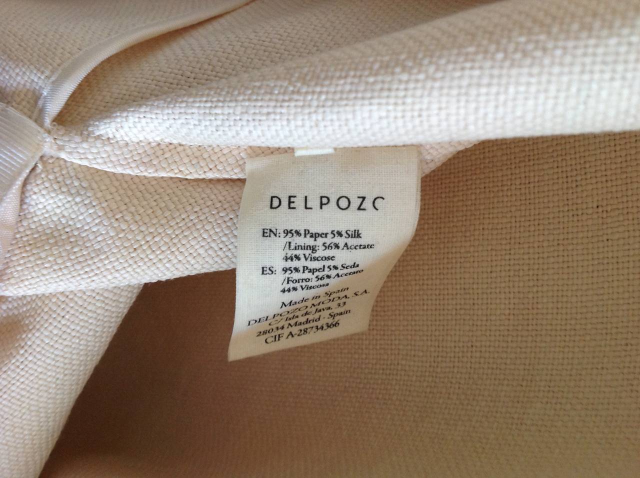 Architectural Delpozo paper/silk jacket          Sold out 2