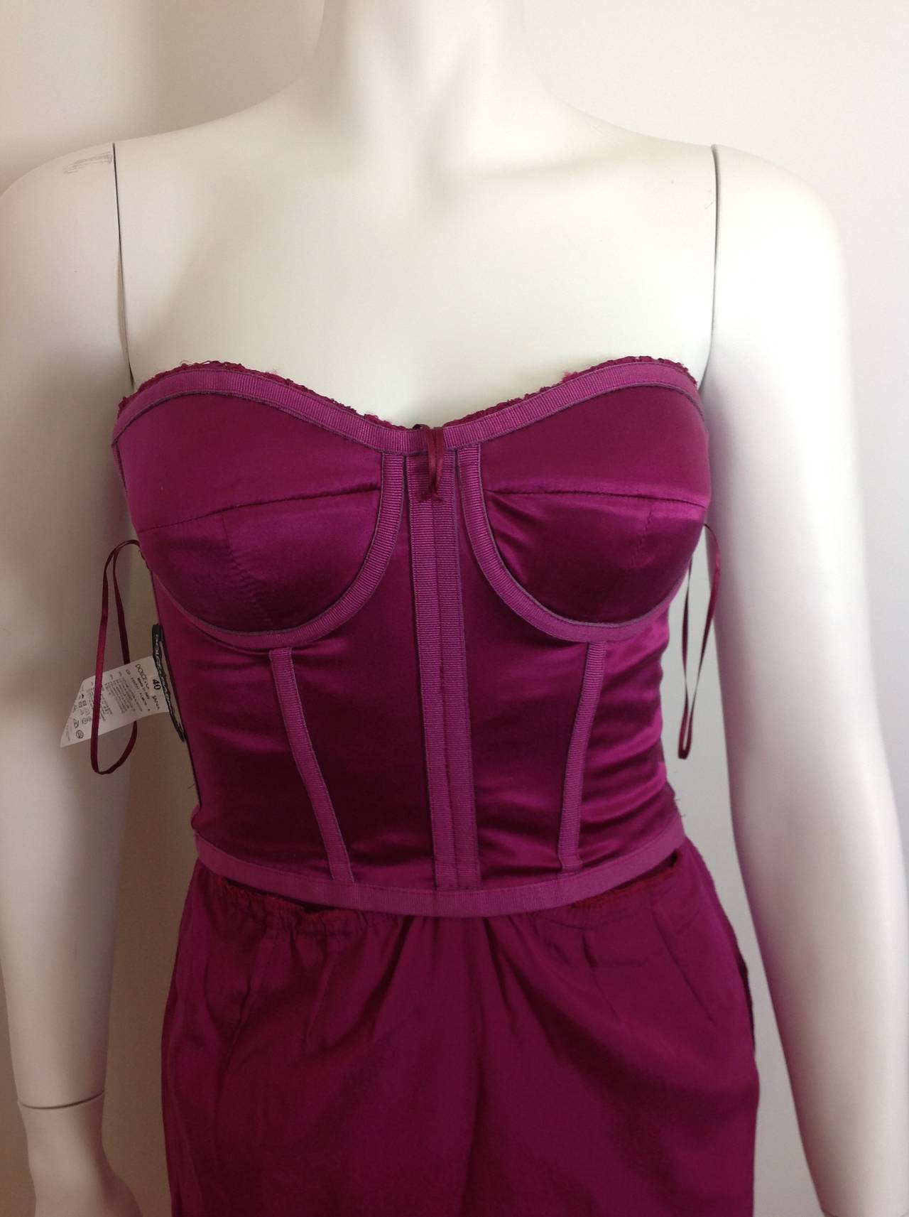 Women's Dolce & Gabbana lace strapless dress                  Size 40