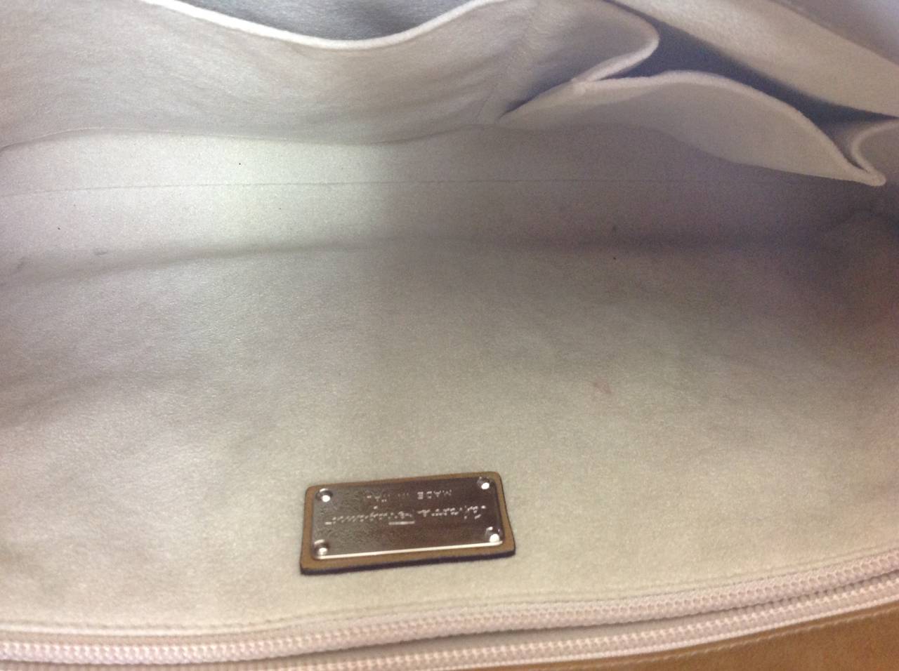 3D Salvatore Ferragamo shagreen Clutch                  Neutral Beauty 3