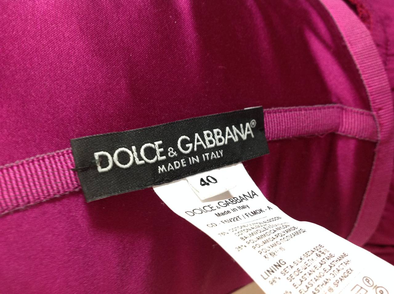 Dolce & Gabbana lace strapless dress                  Size 40 1