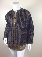 Saint Laurent jacket & blouse Russian Collection