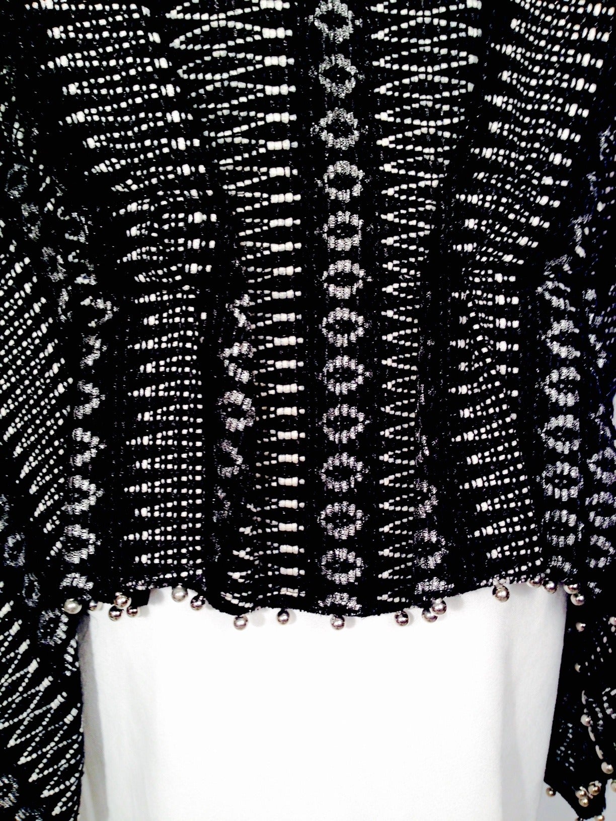 Women's Marc Jacobs Zig Zag Belted Wrap Sweater Jacket