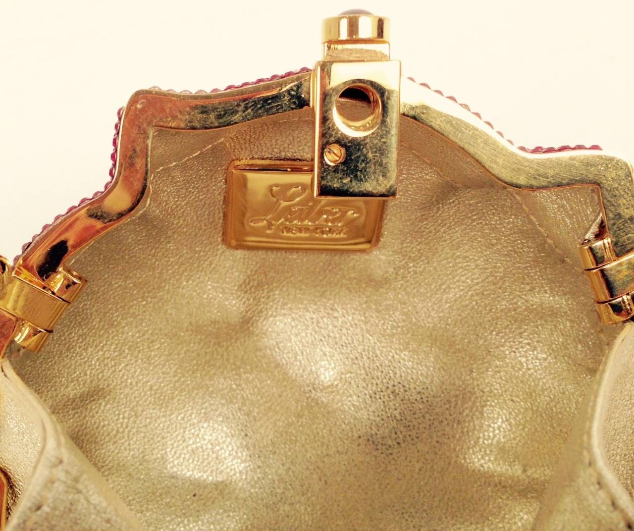 Vintage Judith Leiber Frog Convertible Clutch Minaudiere For Sale 5