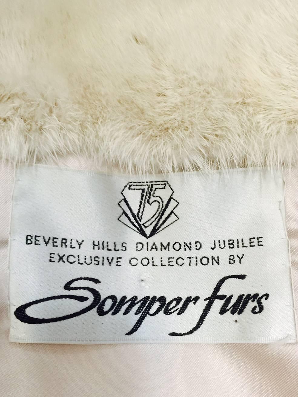 Somper Furs  Beverly HIlls Diamond Jubilee Pearl Mink Jacket  1