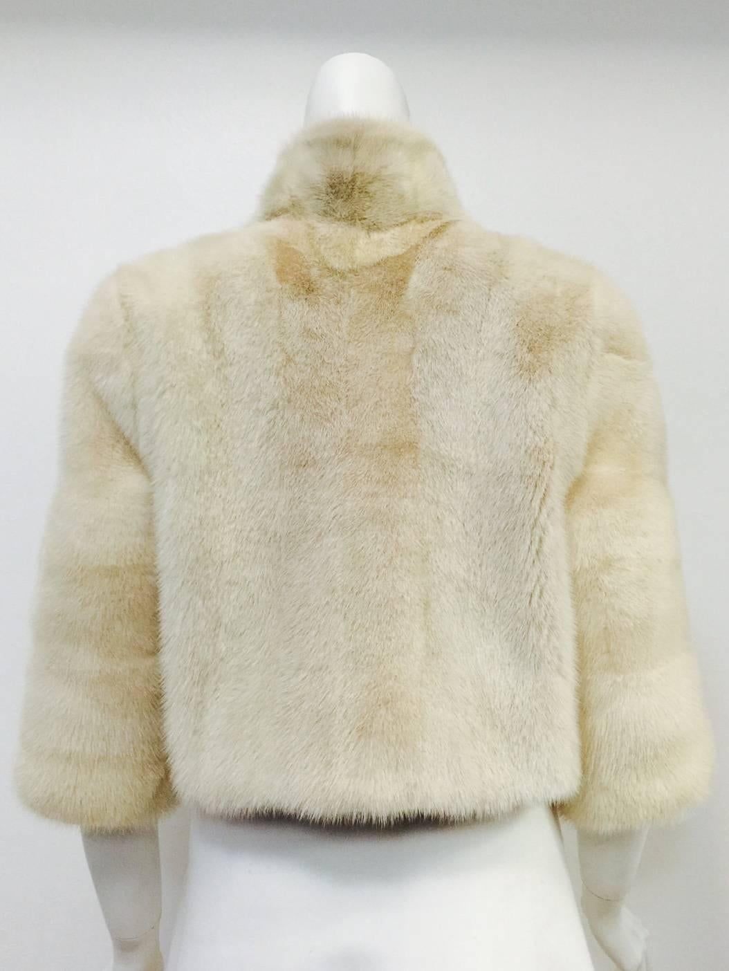 Somper Furs  Beverly HIlls Diamond Jubilee Pearl Mink Jacket  In Excellent Condition In Palm Beach, FL