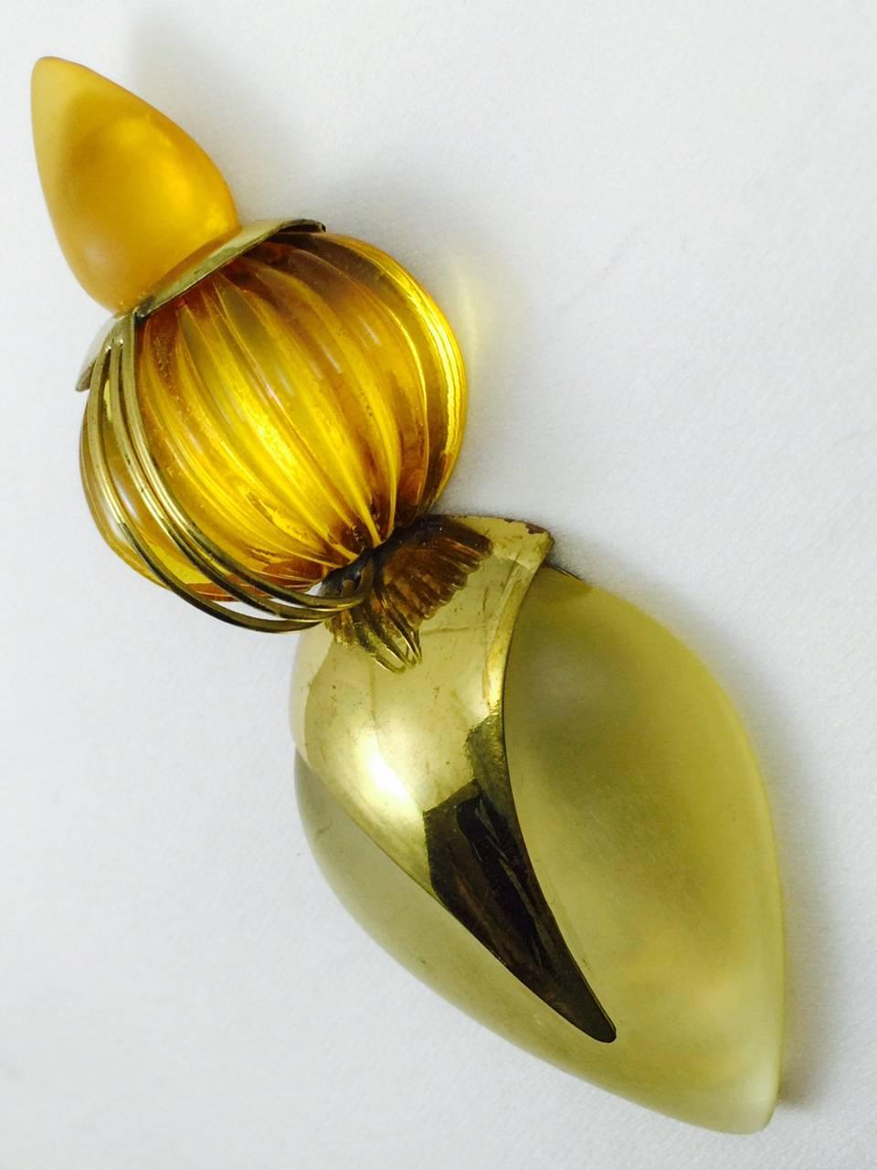 Fabulous Fabrice Brooch In Excellent Condition In Palm Beach, FL