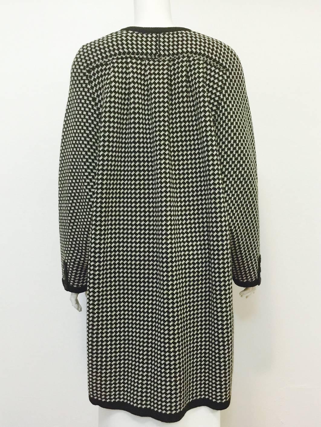 houndstooth sweater dress