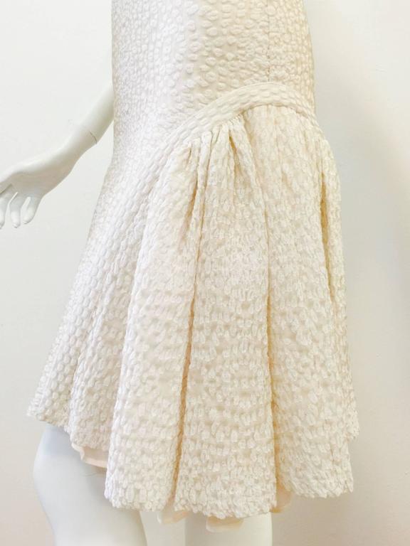 New Chanel Spring 2012 Cotton/Stretch Sleeveless Dress Fitted/Flared ...