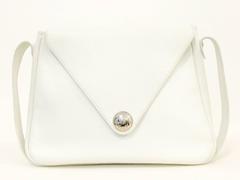 New Hermes Christine Bag White Taurillon Clemence
