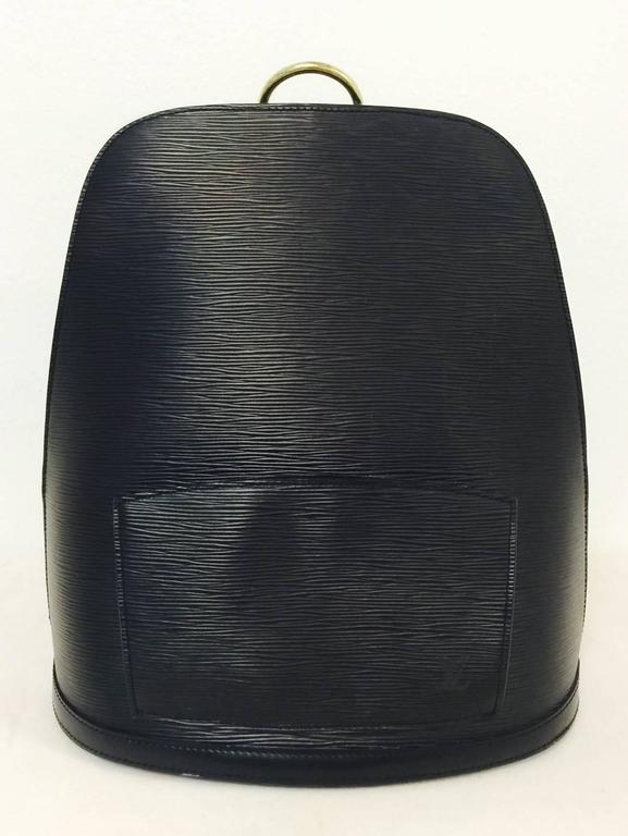 louis vuitton black epi backpack