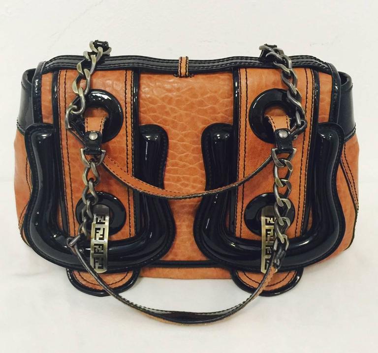 fendi patent leather bag