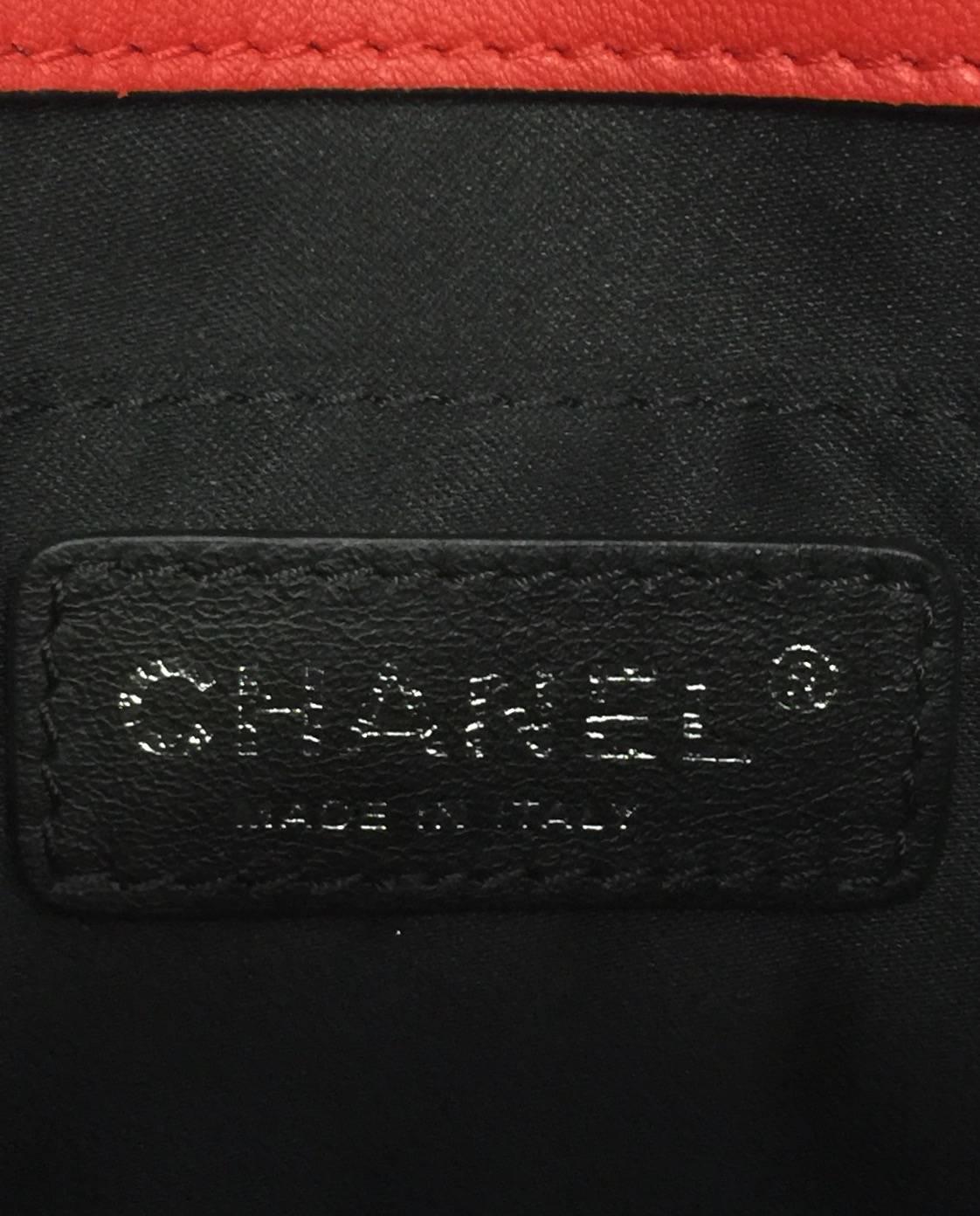 Chanel Graphic Mini Flap Bag Above Excellent Condition	 3