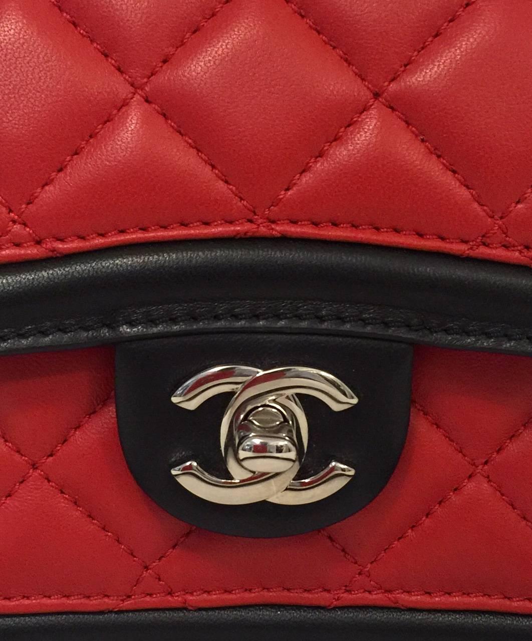 Chanel Graphic Mini Flap Bag Above Excellent Condition	 2
