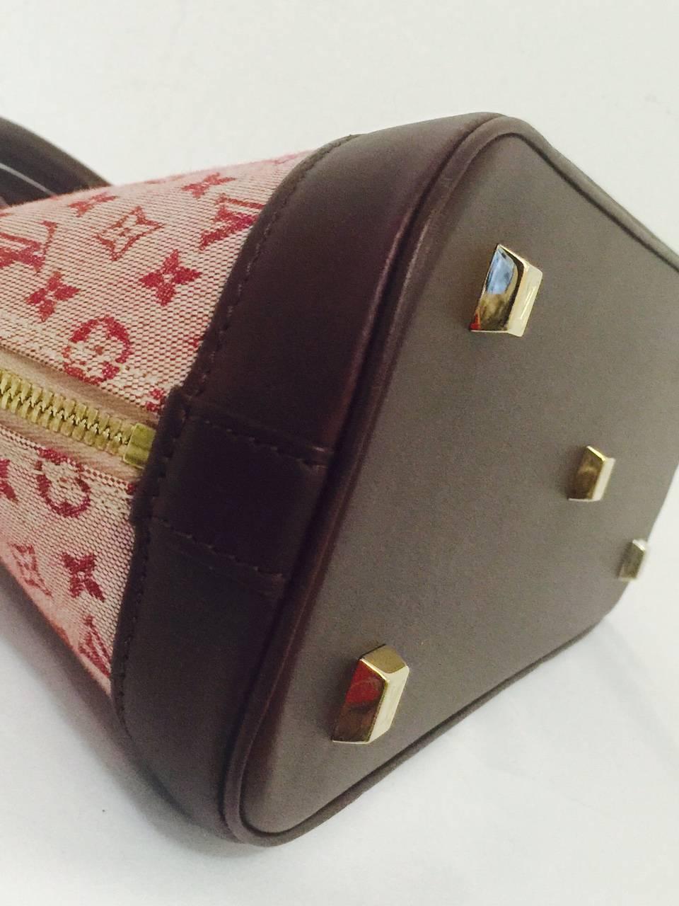 Mini Lin Cerise Alma von Louis Vuitton, langer, ausgezeichneter Zustand 1