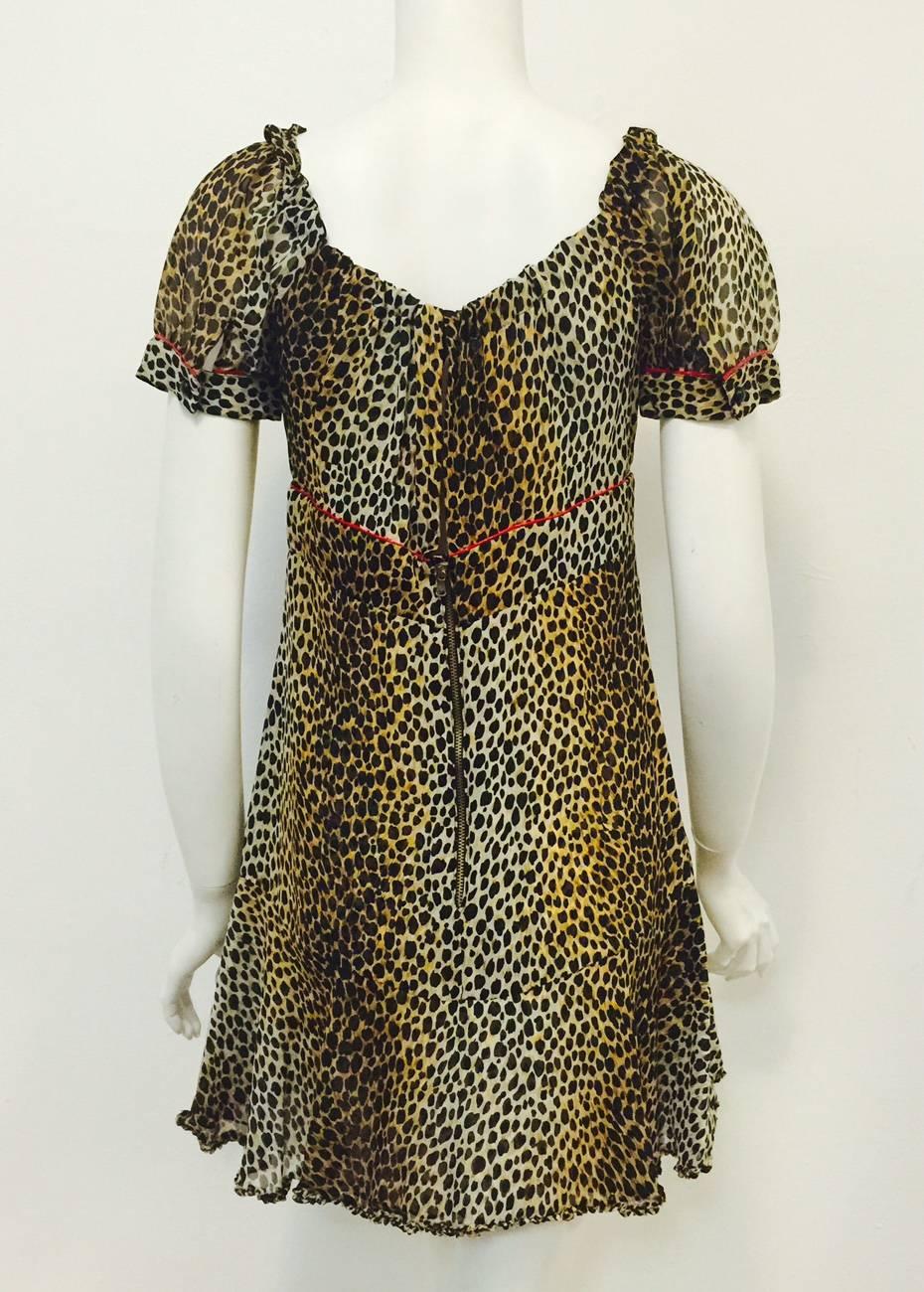 d&g leopard dress