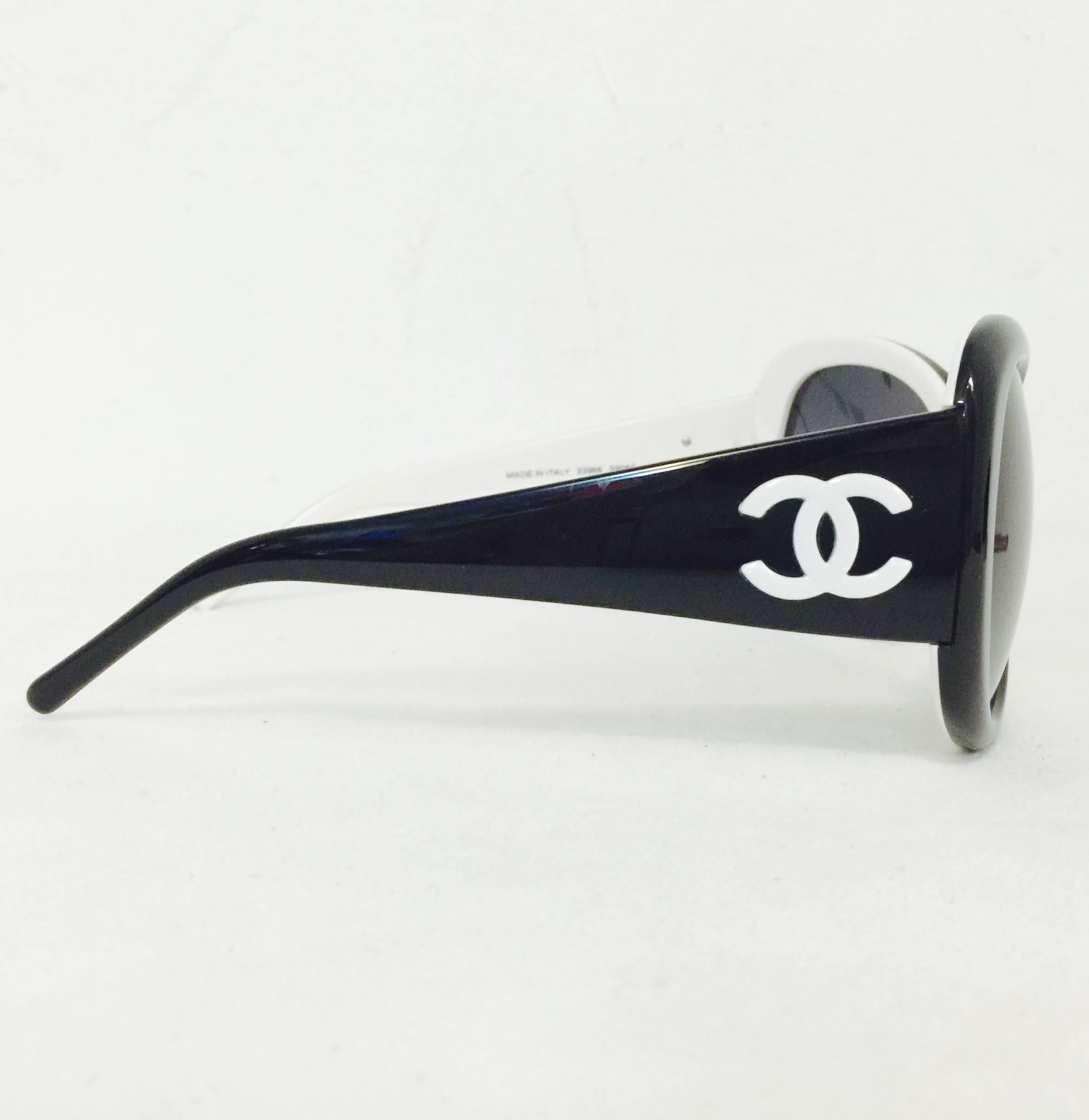 chanel oversized sunglasses
