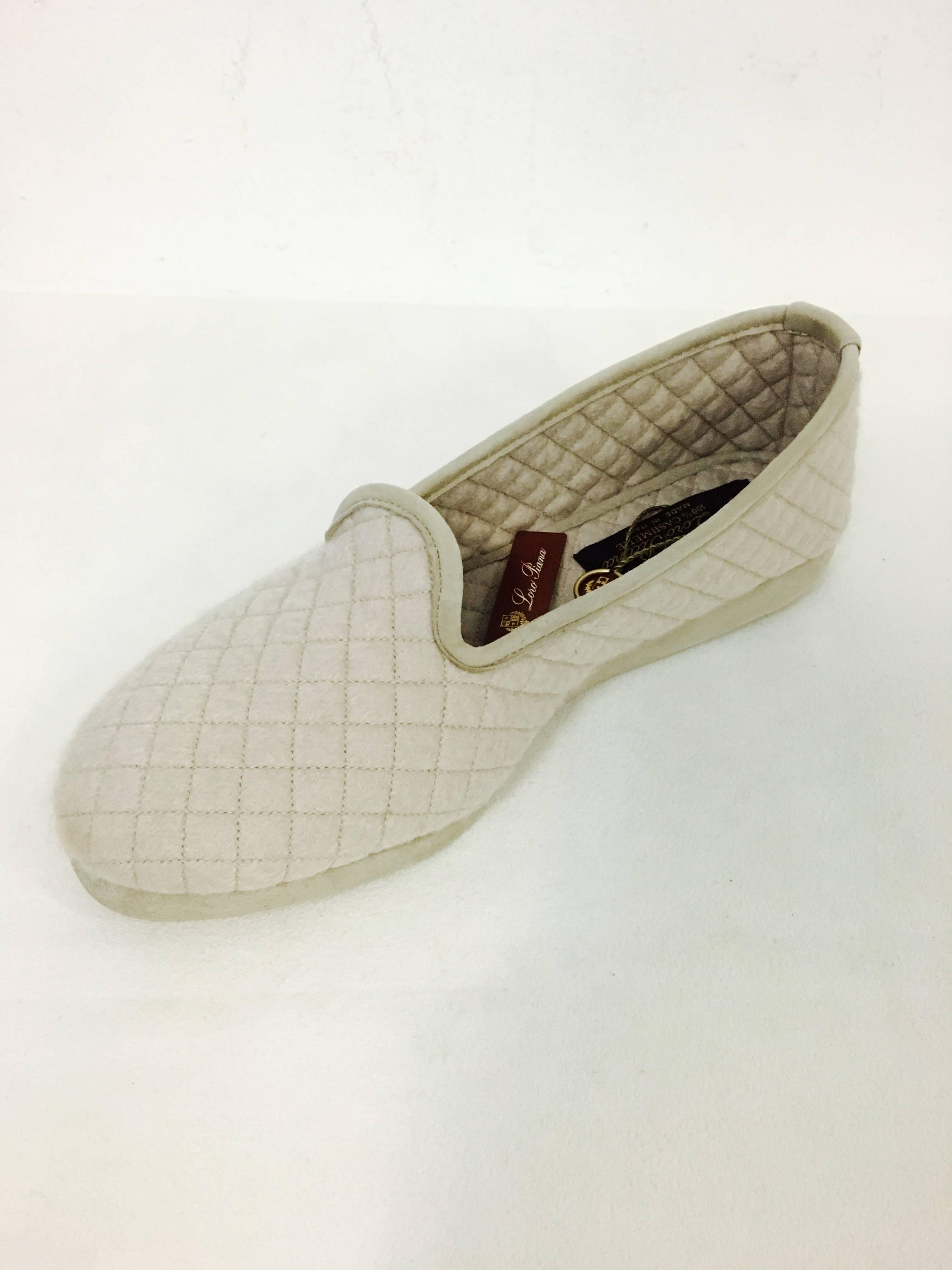 loro piana cashmere slippers