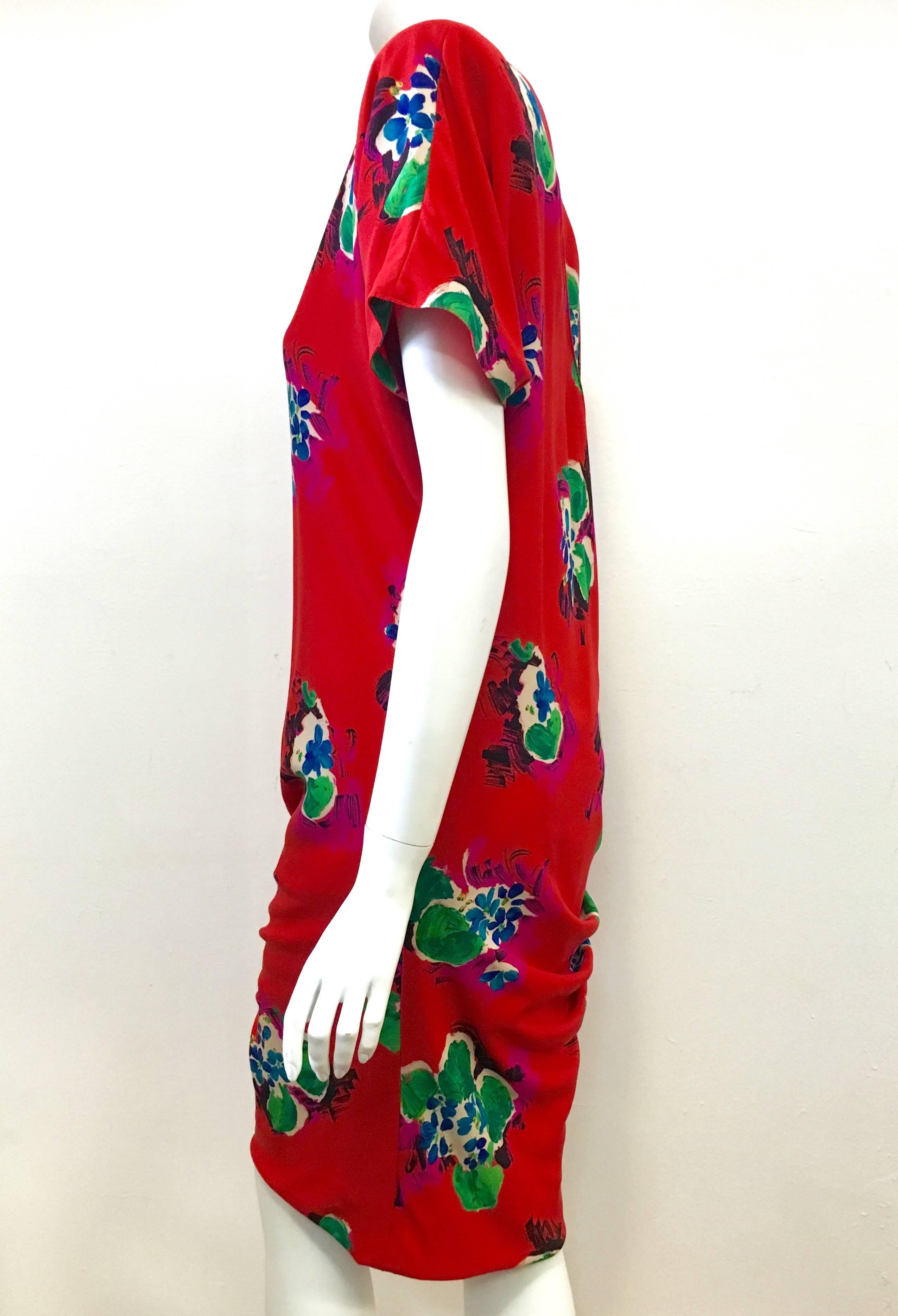 Unmistakable Ungaro Print Dress In Excellent Condition In Palm Beach, FL