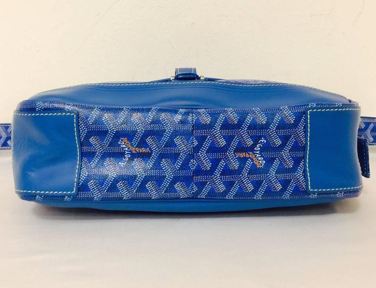 Goyard Blue Goyardine Urbain Messenger Cross Body Shoulder Bag at 1stDibs  goyard  messenger bag blue, goyard urbain messenger bag, goyard blue messenger bag