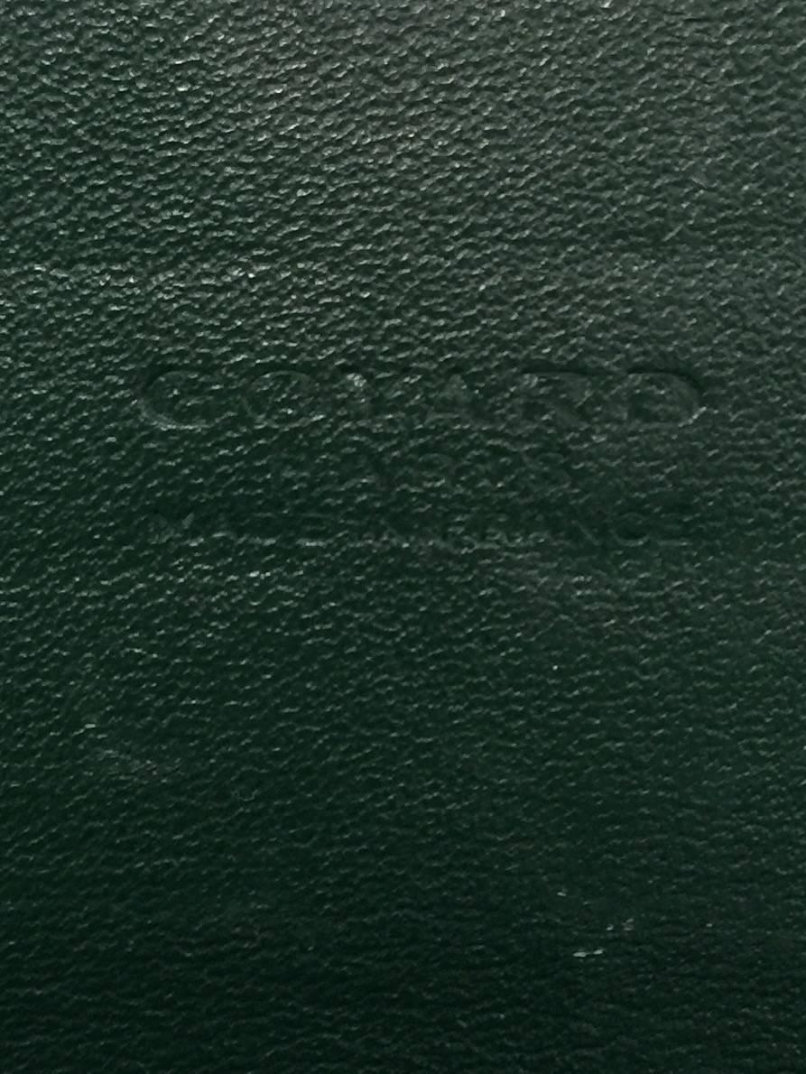 Women's Goyard Green Goyardine Varenne Wallet Above Excellent Condition 