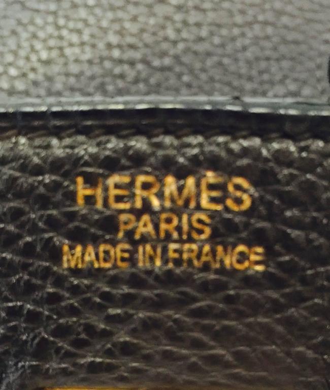 Hermès Birkin 35 Togo Black GHW
